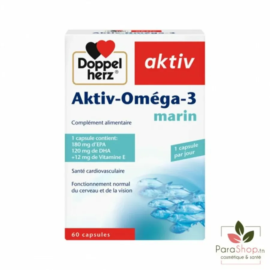 AKTIV OMEGA 3 MARIN 60 Capsules