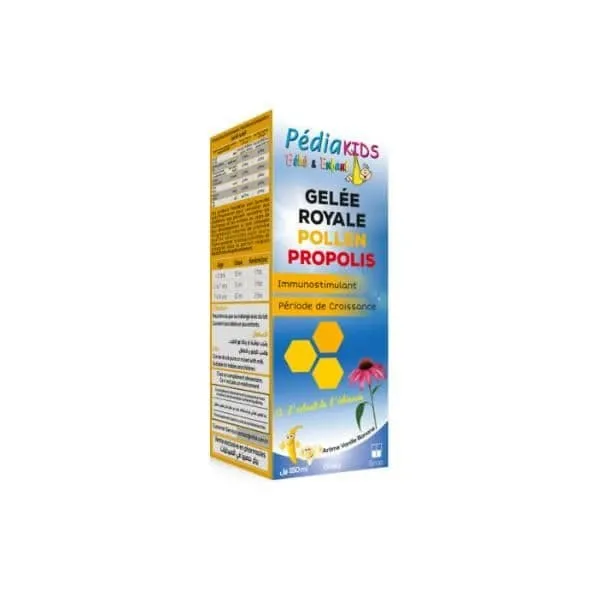 PédiaKids Gelée royale Pollen Propolis sirop 150ml