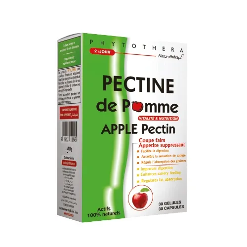 Vital Phytothera Pectine De Pomme B/30 Gélules
