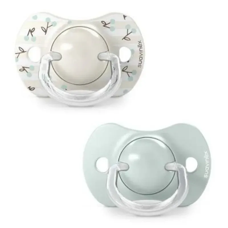 SUAVINEX 2 SUCETTES MINI 0-2 M BIRDIES