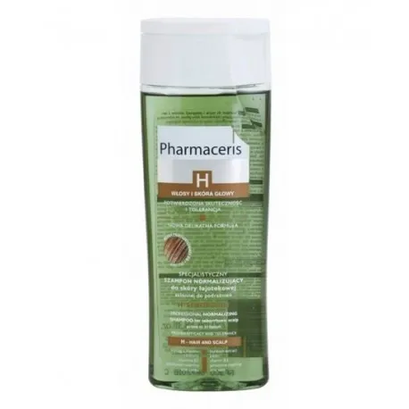 Pharmaceris Shampooing Normalisant Cheveux Gras H-Sebopurine 250 mL