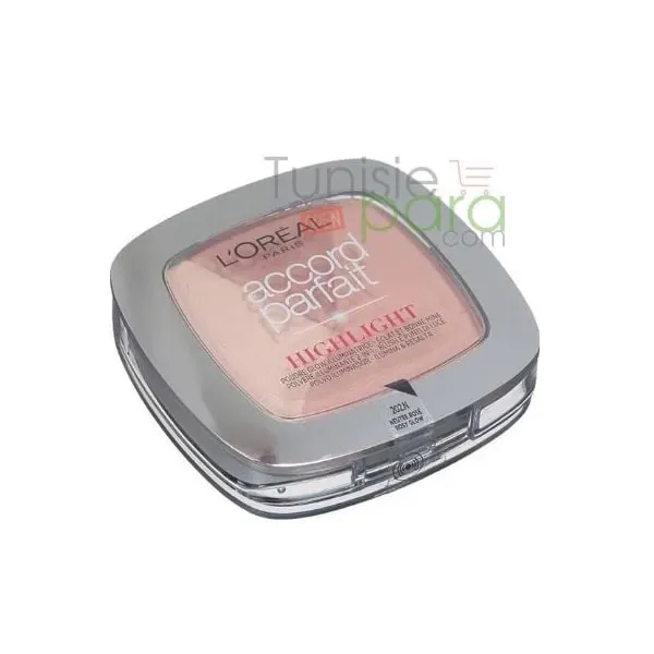 L’OREAL accord parfait highlight poudre 202N rose