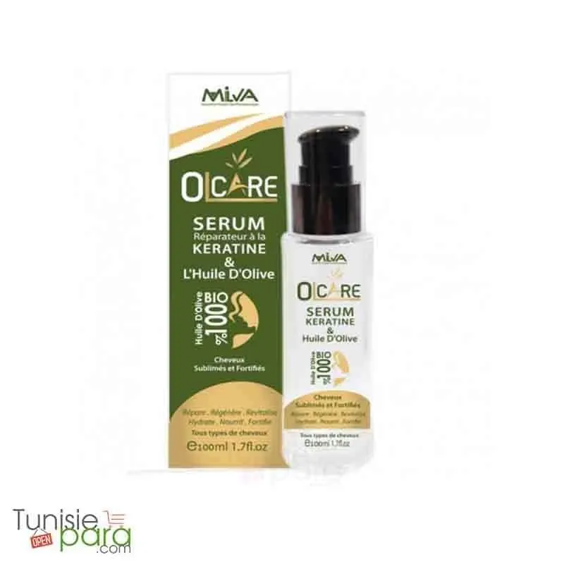 MILVA OLCARE sérum réparateur a la kératine 50 ml