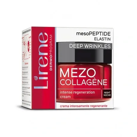 Lirene Mezo Collagene Creme De Nuit, Rides Profondes 50 ml