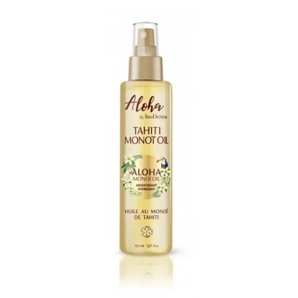 Aloha BY Inoderma Huile de Monoi de Tahiti Spray 150 mL