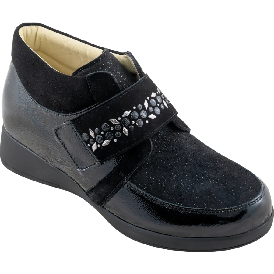 Bottines femme Hellis Gemma noir