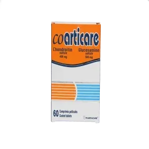 Coarticare Chondroitin, Glucosamine Boite de 60 Comprimes