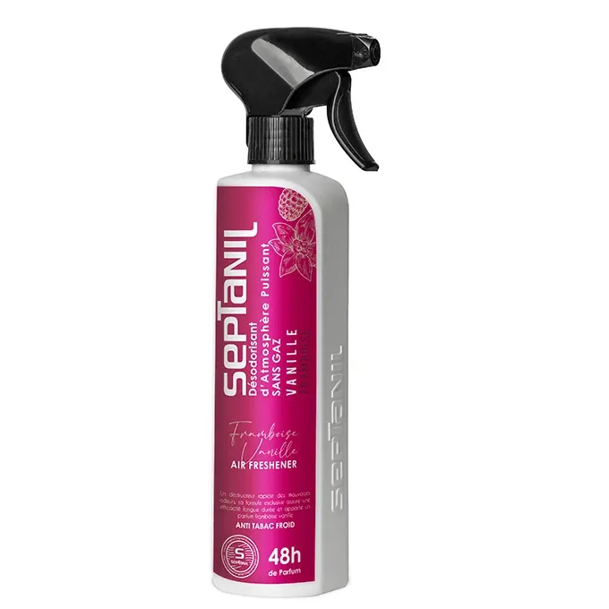 Septanil Desodorisant D’Atmosphere Puissant Vanille Framboise 500 mL