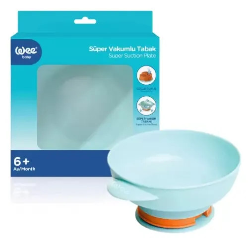 WEE BABY ASSIETTE CREUSE AVEC VENTOUSE 6M+