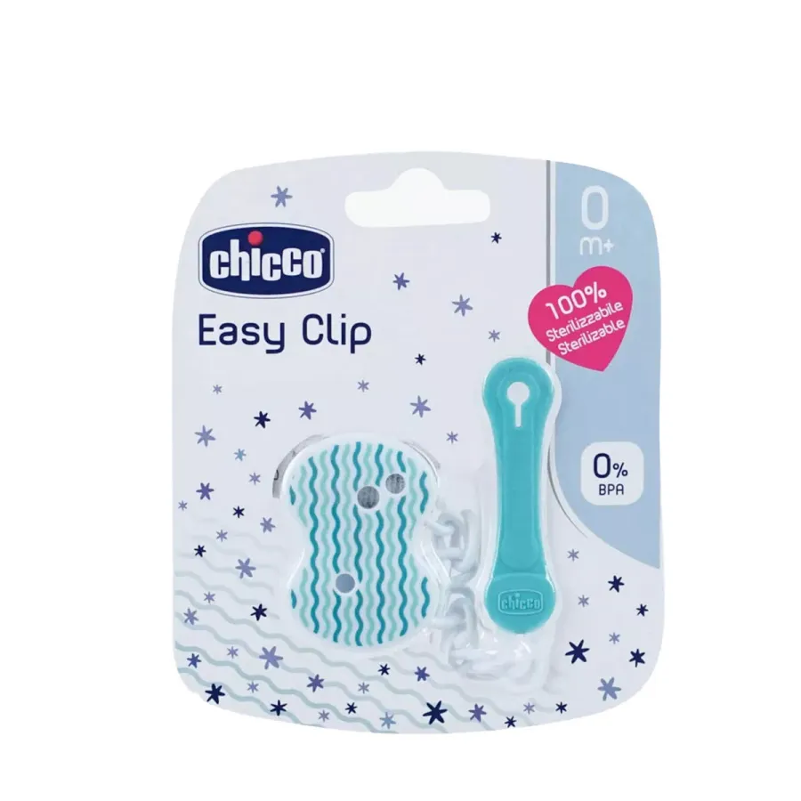 CHICCO ATTACHE SUCETTE EASY CLIP 0M+