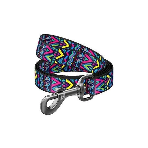 Laisse Nylon Indie, Largeur: 25 mm, Longueur: 122 cm