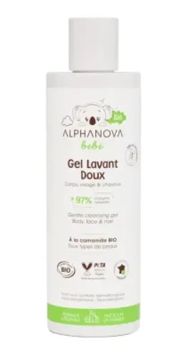 ALPHANOVA - GEL LAVANT DOUX BEBE 200ML
