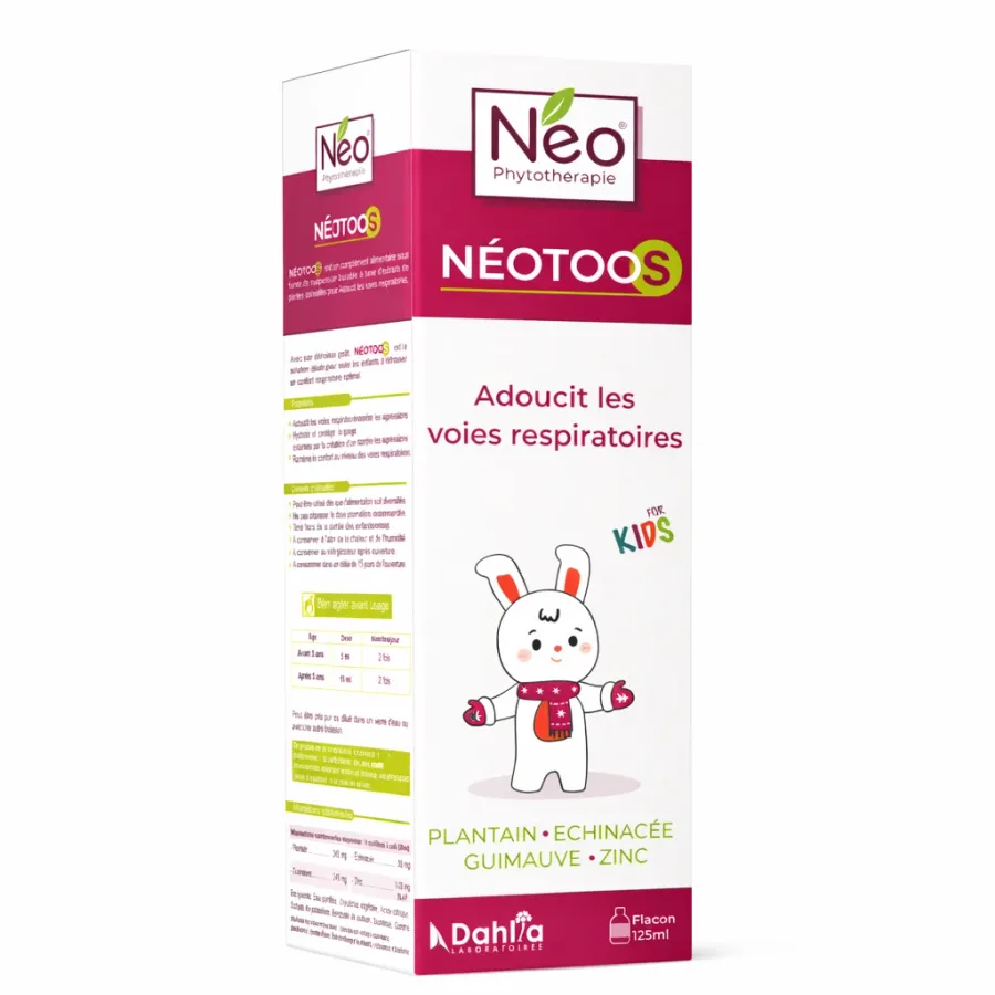 DAHLIA - NEOTOOG TOUX SECHE ENFANT 125ML