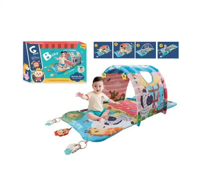 jouets: tapis d’éveil musical activity gym 4 en 1 0m+