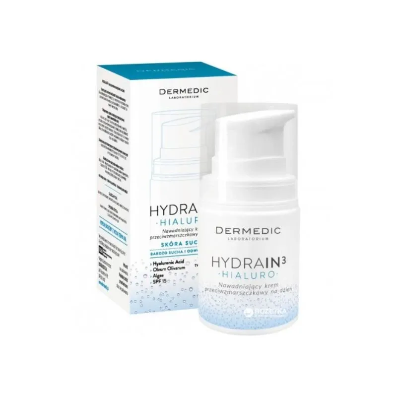 Dermedic Hydrain 3 Crème De Jour Hydratante Anti Age 55G