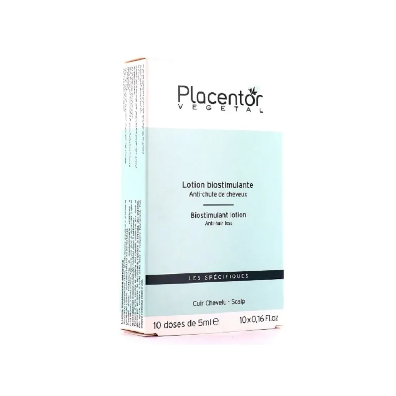 PLACENTOR Végétal Lotion Anti-Chute,10X5ml