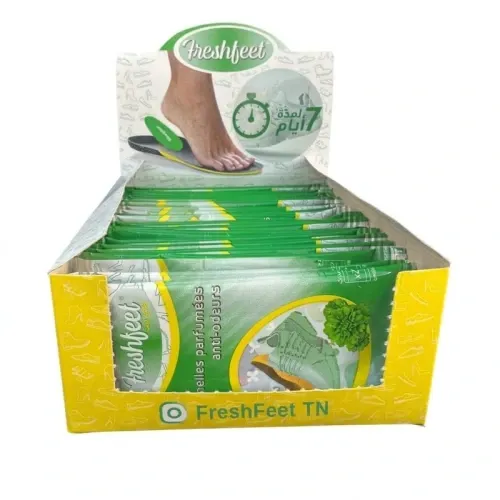 FRESHFEET SEMELLES PARFUMEES ANTI ODEURS BOITE DE 15