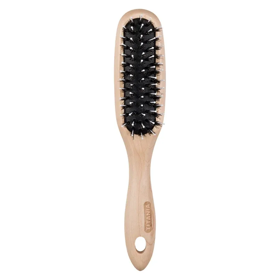 TITANIA Brosse Pneumatique Nature Erable 21,5CM – 2863