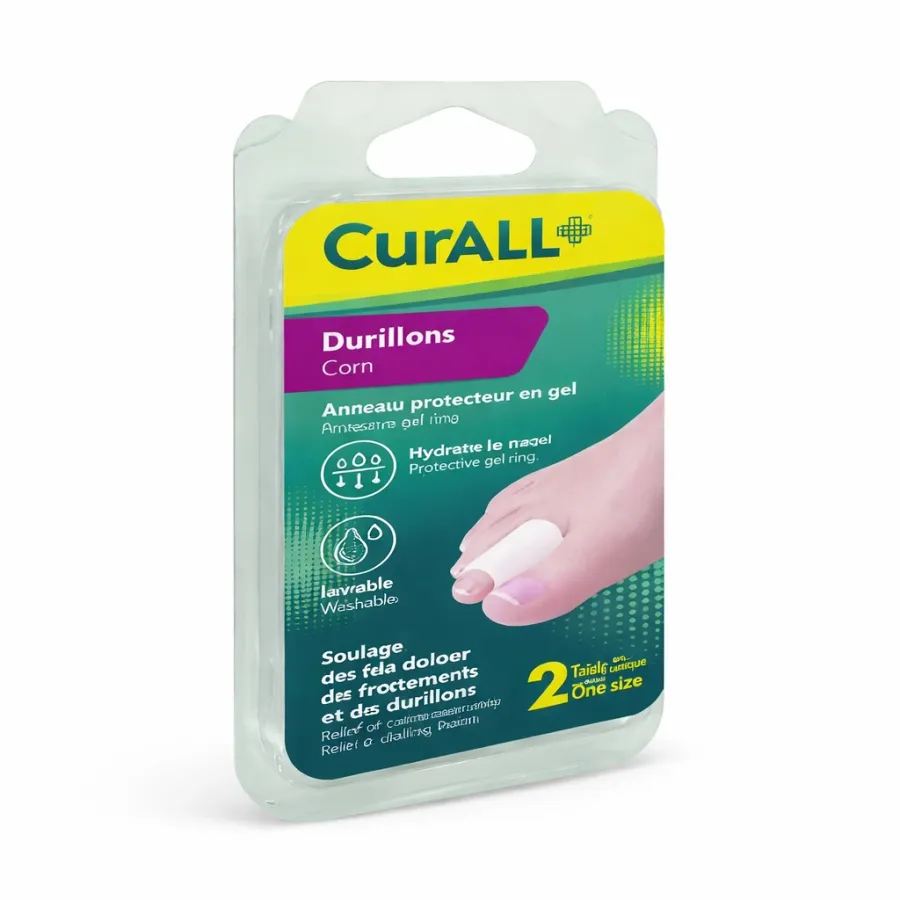 CURALL - ANNEAU PROTECTEUR EN GEL 2 PIECES