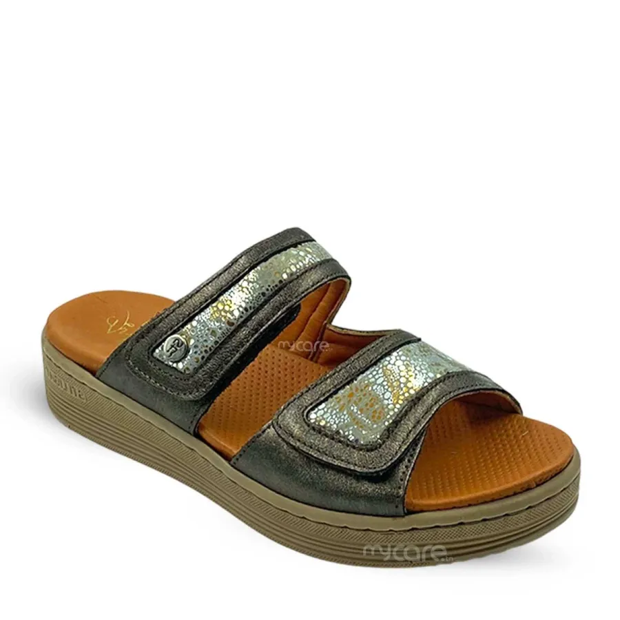 STI Orthopedic - claquette orthopédique femme FS012 – Bronze