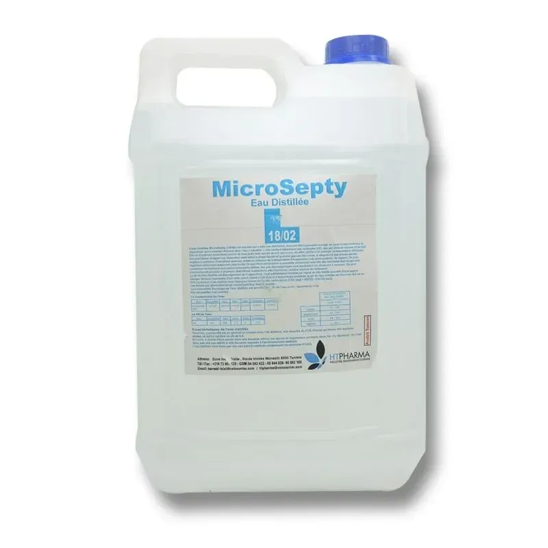 Eau Distillé - Microsepty - 10litres