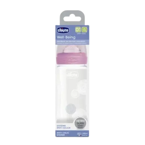 CHICCO BIB VERRE 240 ROSE