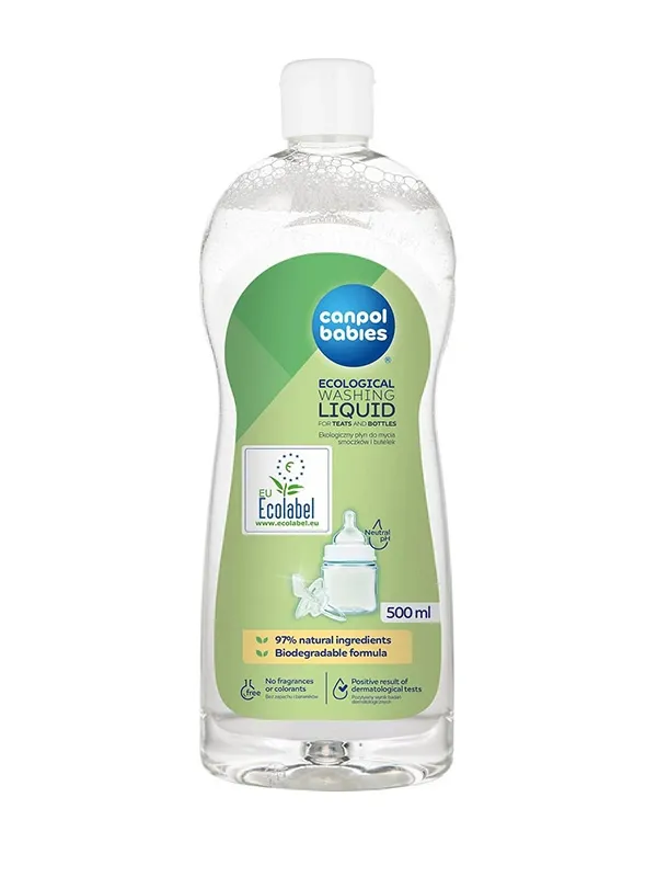Canpol Liquide de Rinçage Tétines Biberons 500 mL REF:1/500