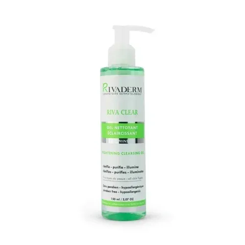 Rivaderm Riva Clear Gel Nettoyant Eclaircissant 100 ml