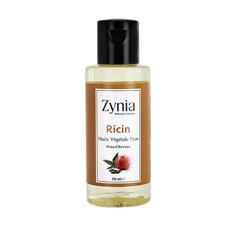 ZYNIA Huile végétale pure de ricin 50ml