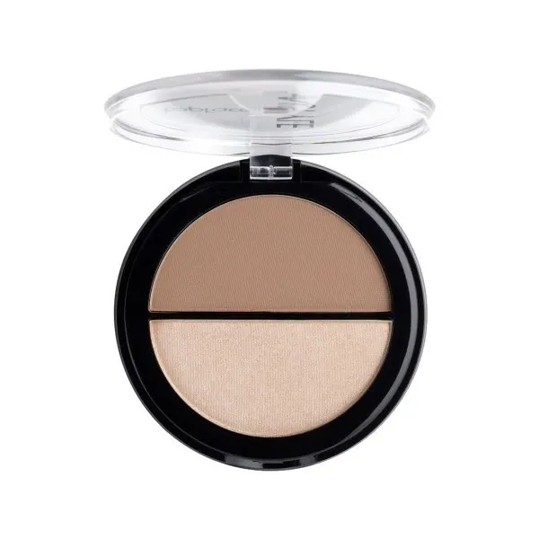 Duo highlighter & bronzer topface 001