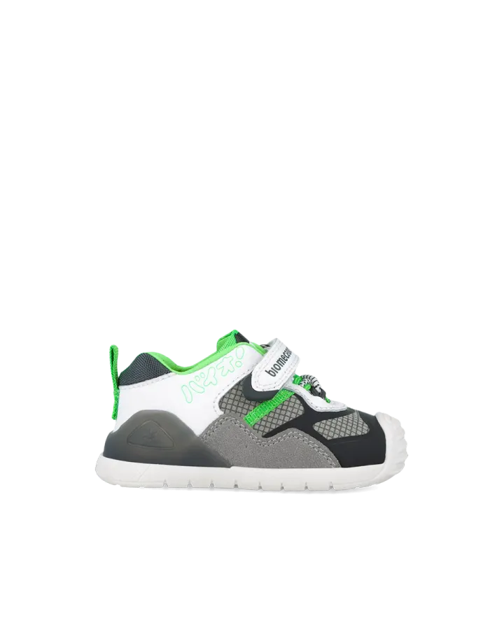 BIOMECANICS Chaussure urban blanc et vert (Napa) Pointure 21 Réf: 251130-C543