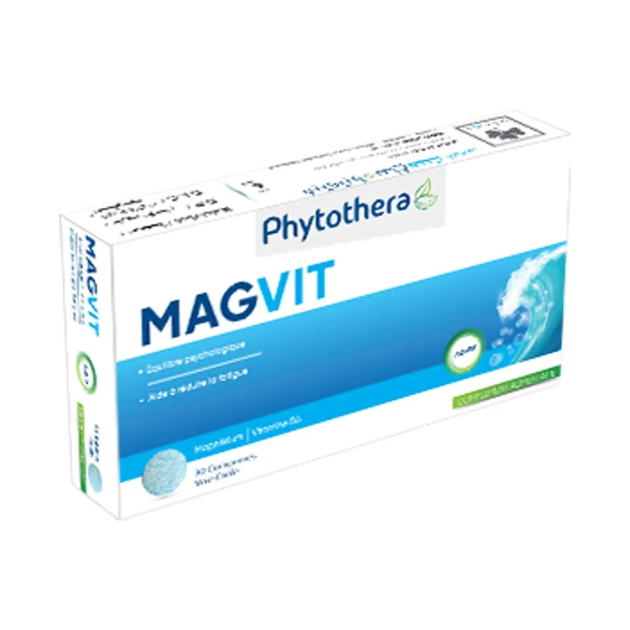 Phytothera Magnesium MagVit 30 Comprimés