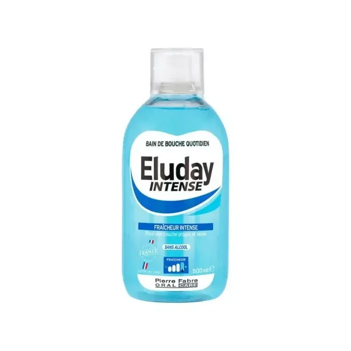 Pierre Fabre Oral Care Eluday Intense Bain De Bouche Quotidien 500ml