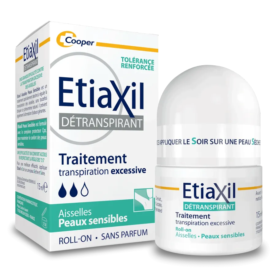 Etiaxil (vert) detranspirant Aisselles