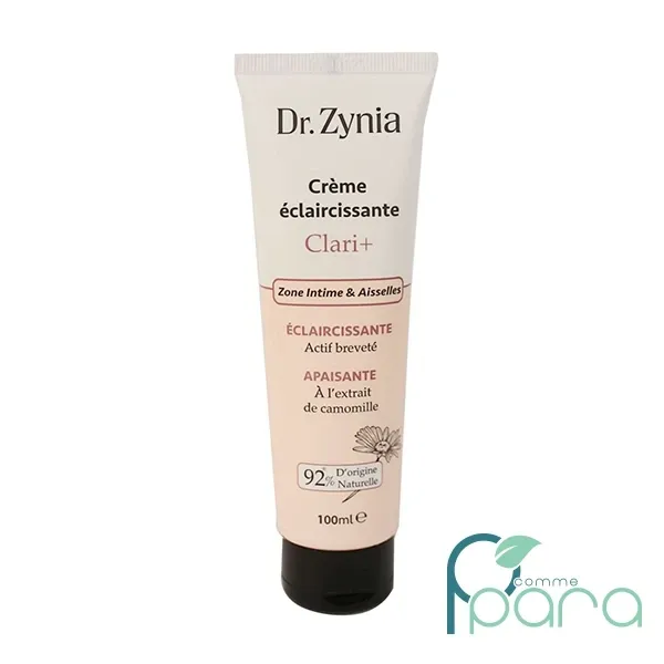 Dr Zynia Crème Eclaircissante Zone Intime,100ml