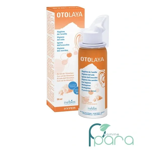 INEBIOS Otolaya Spray Hygiène Auriculaire,50ml