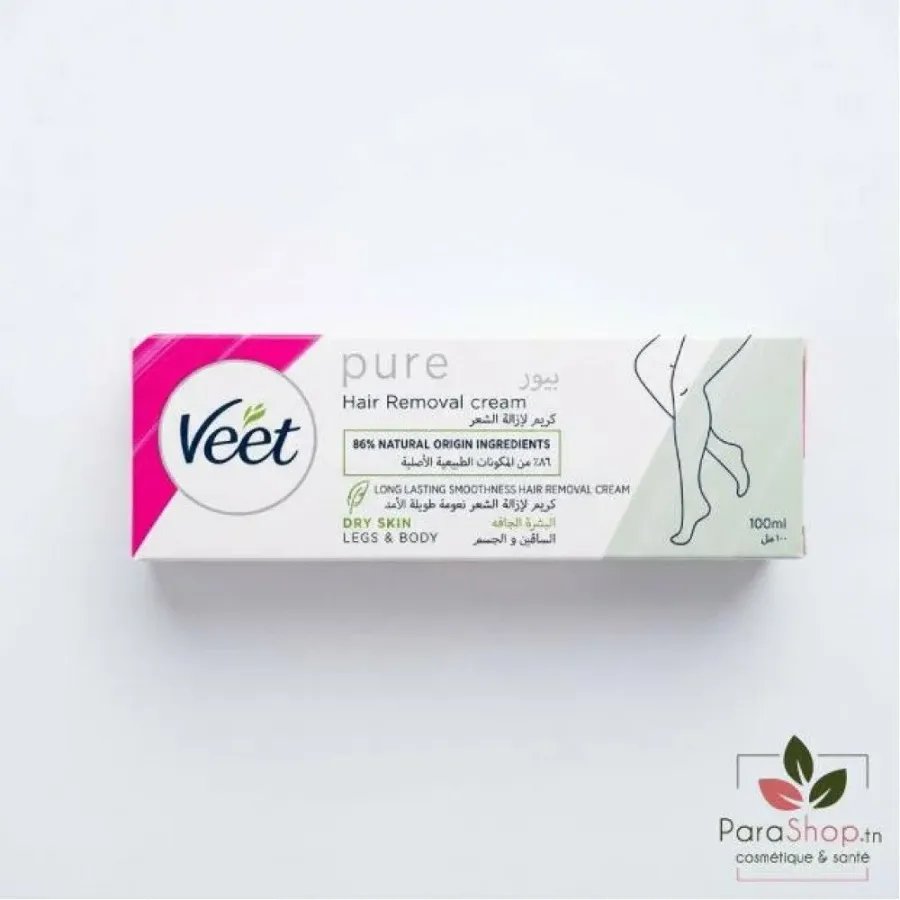 VEET Pure Dry Skin Cream 100ML