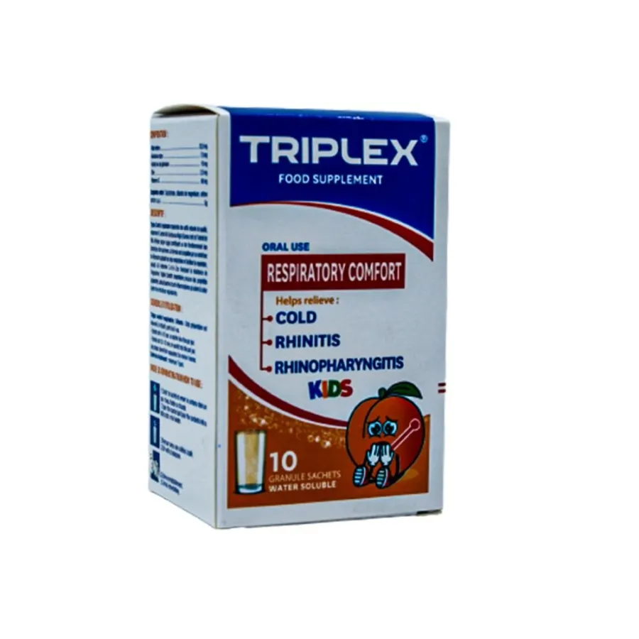 TRIPLEX CONFORT RESPIRATOIRE ENFANT BT/10
