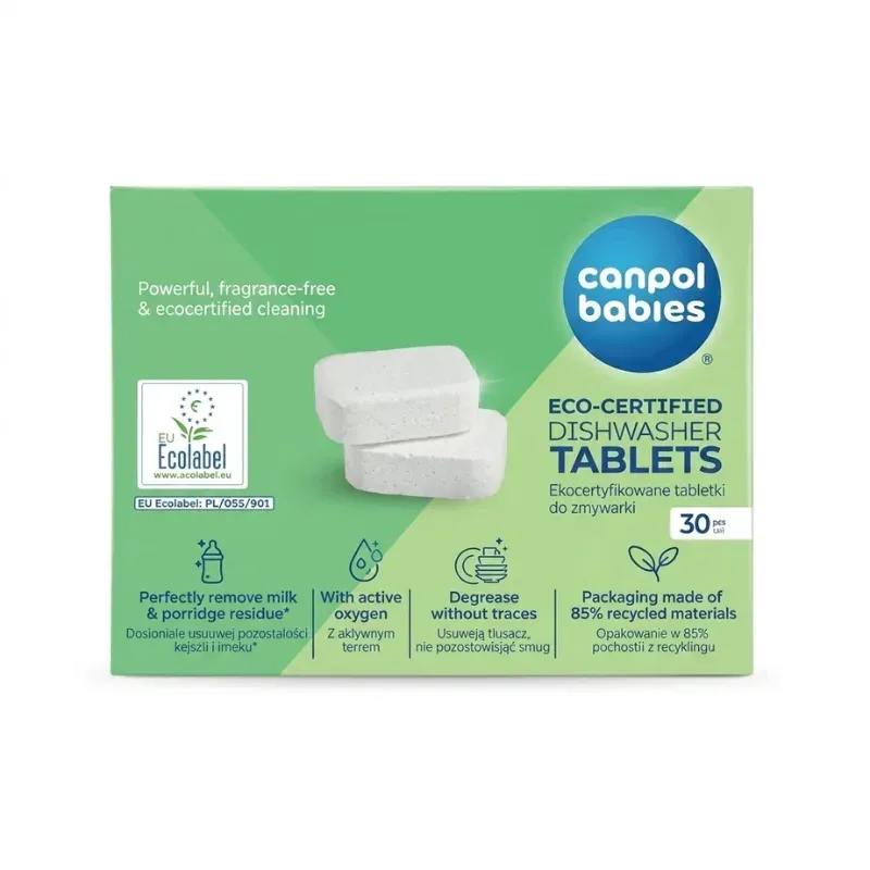 CANPOL BABIES 30 PASTILLES BIODEGRADABLES POUR LAVE-VAISSELLE ECO-FRIENDLY - 1/502