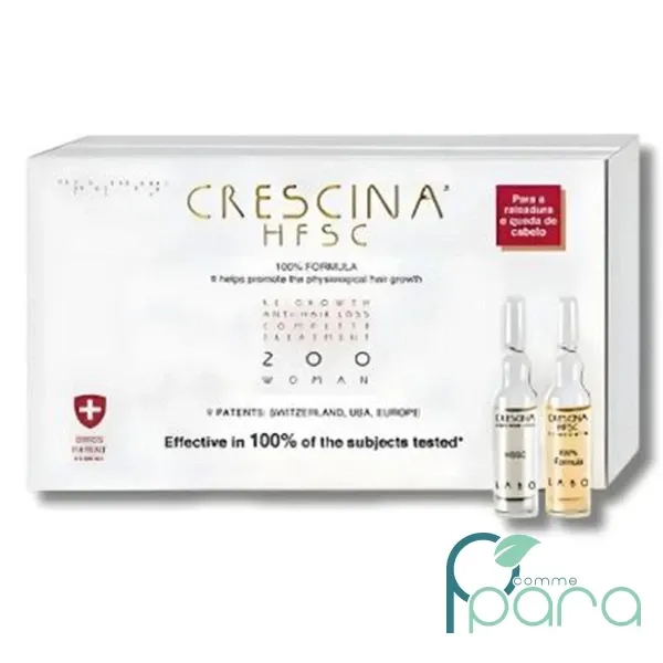 CRESCINA HFSC Cof Complet 200 Woman,10+10 Amp