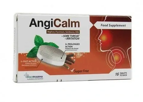 ANGICALM RÉGLISSE – 16 COMPRIMÉS