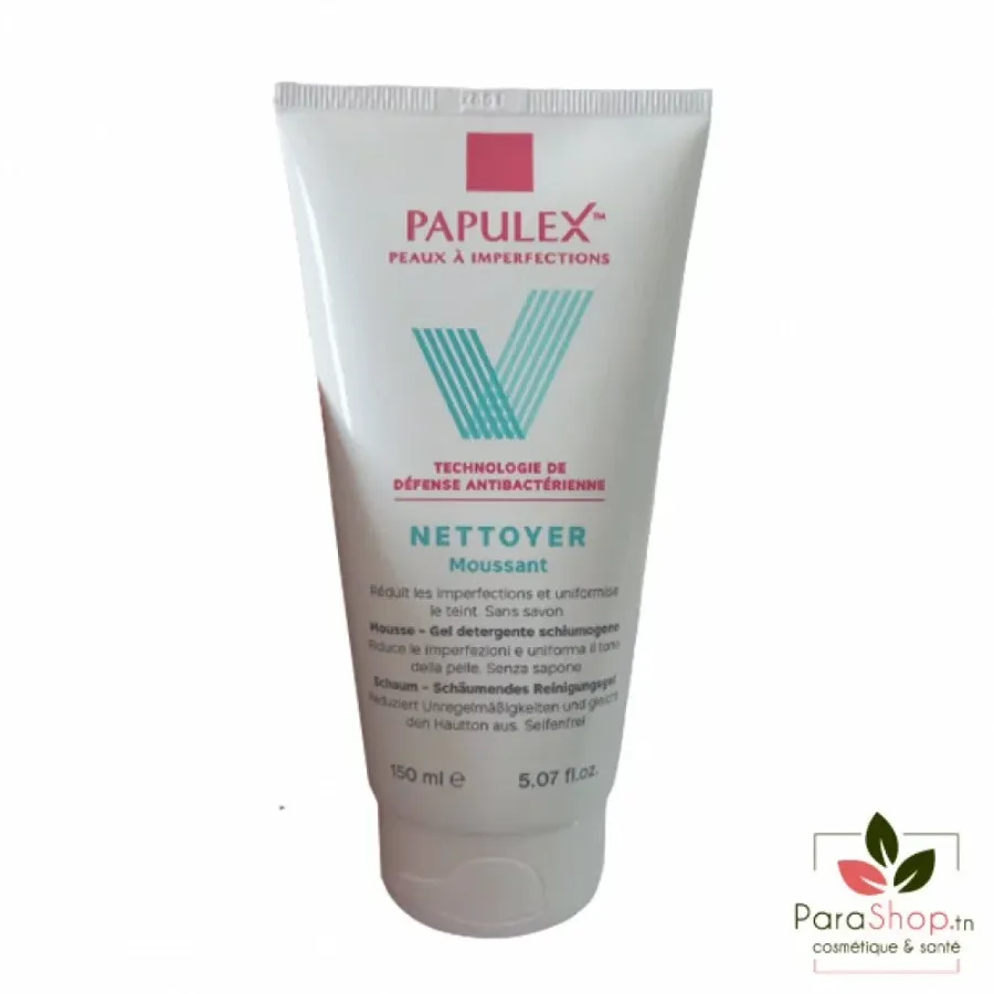 PAPULEX GEL MOUSSANT SANS SAVON 150ML