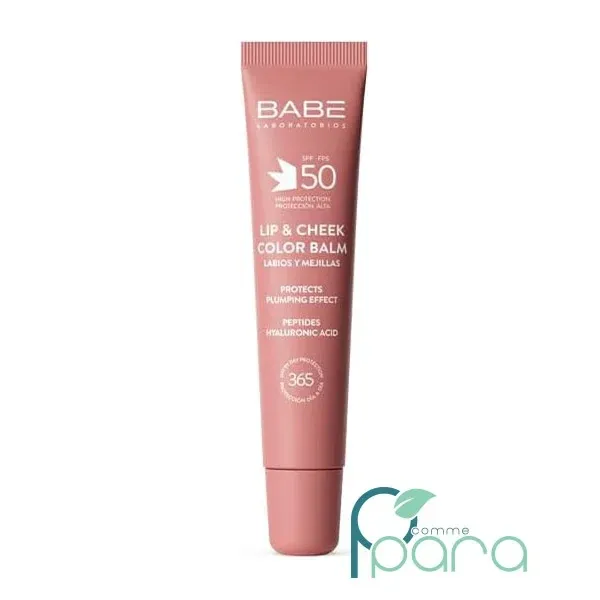 BABE Baume à Lèvres SPF50 Rose,20ml