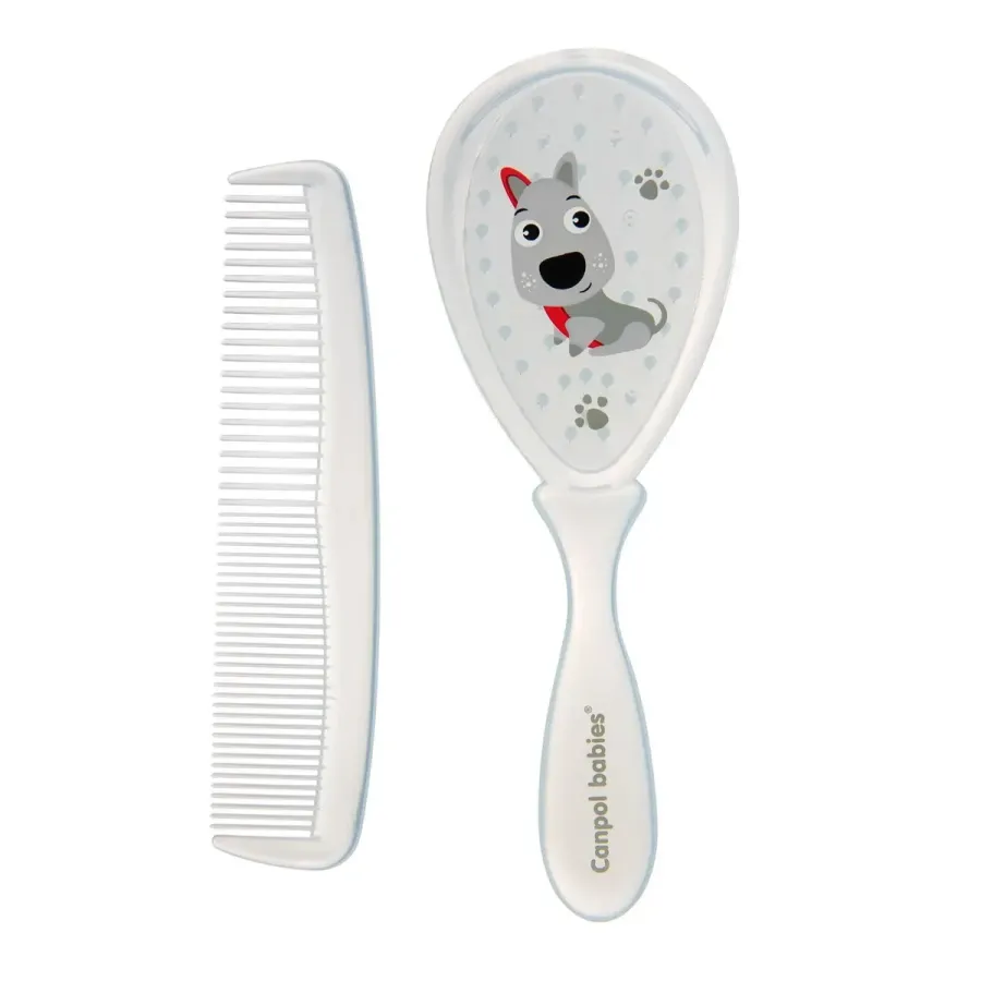 Canpol Babies Brosse et Peigne 0 m+ (2/419) Cute Animals