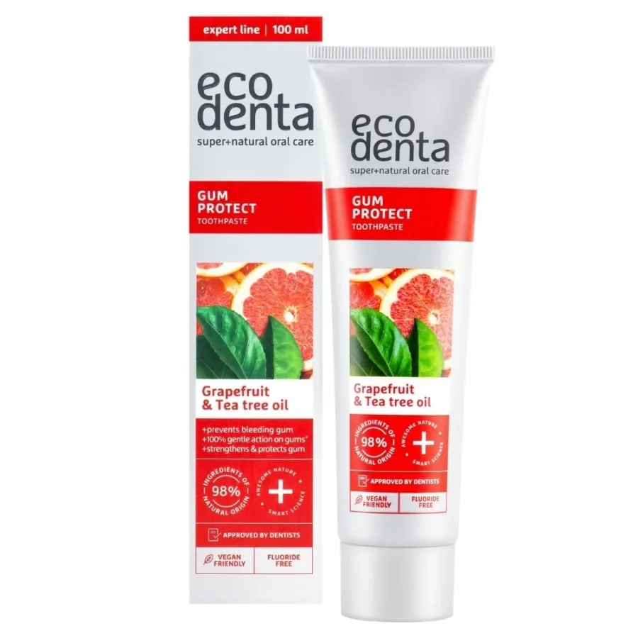 Ecodenta Dentifrice Protecteur de Gencives à l’Huile d’Arbre à Thé 100ml