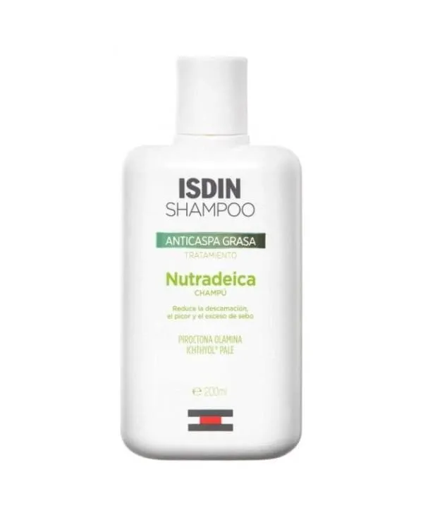 ISDIN shampooing anti-pelliculaire pell/grasse NUTRADEICA 200ml