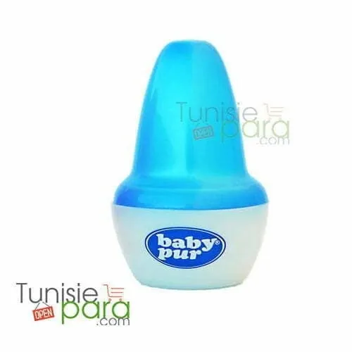 BABY PUR sucette à sucre silicone 0m+ bleu