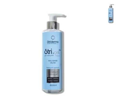 STRIDERMA STRI GEL NETTOYANT PEAU GRASSE 250ML
