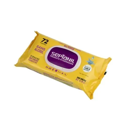 Septanil Lingettes Desinfectantes Multi Usage 72 Pièces
