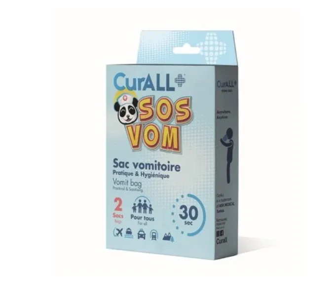CURAL sac SOS VOM sac vomitoire b/2